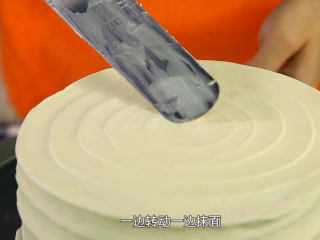 19、戚风蛋糕,表面的简单装饰