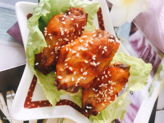 8、奥尔良烤鸡翅,看起来有没有想吃呢？