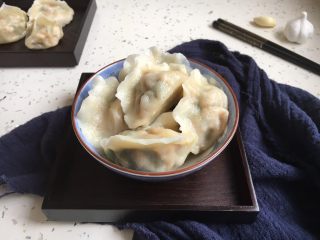 10、家乡风味饺子 三鲜馅饺子,成品图