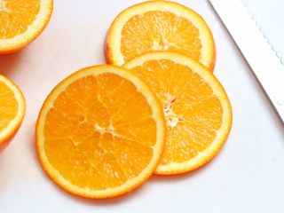 6、水果茶,橙子切片