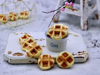 16、蜜豆华夫饼,成品一