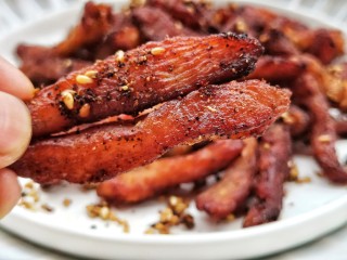 13、孜然鸡胸肉,好香。