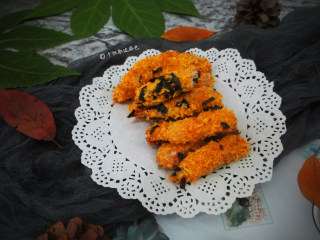 10、海苔鸡柳,分分钟做出一盘金灿灿的无骨鸡柳来~