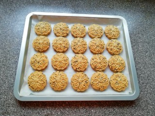 14、芝麻核桃酥,出炉啦！