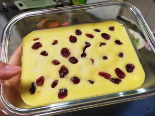 11、蔓越莓蛋糕(蒸),拿出放凉