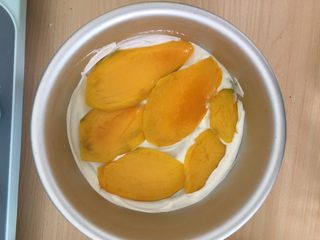 19、千层芒果蛋糕,一层芒果。