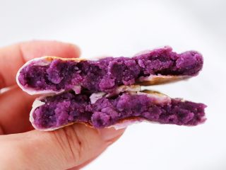16、饺子皮紫薯饼,图二