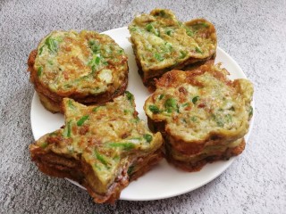 20、青椒蛋饼,成品图。看着好好吃的样子吧~????