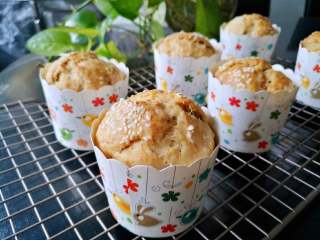 13、香蕉马芬,成品图