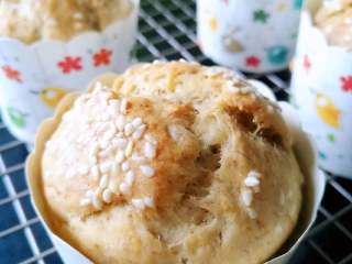 14、香蕉马芬,成品图