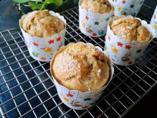 16、香蕉马芬,成品图