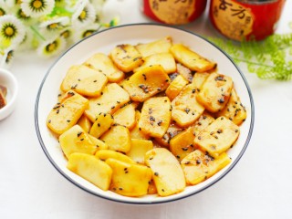 15、红糖年糕,颜值棒棒哒。