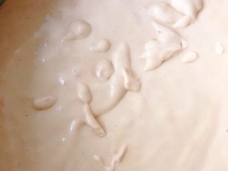 21、鲜虾片,搅拌好的糊糊