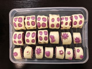 16、营养早餐-双色紫薯馒头,成品