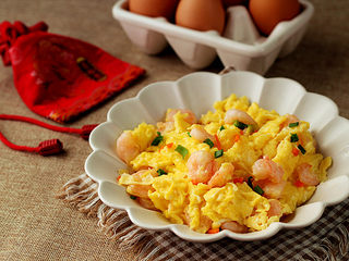 12、宴客快手菜【虾仁滑蛋】,开动~~