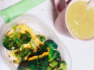 2、狂吃不胖的早餐专业户,烤西兰花????