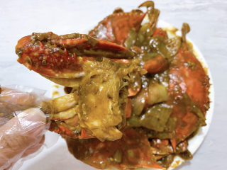 20、咖喱梭子蟹,快乐啃食!嗦汁酱香~