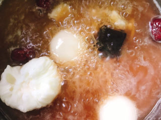 17、糖水鸡蛋,红糖煮至完全融化