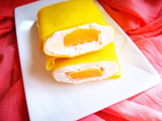 10、芒果班戟,再一层奶油