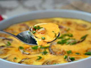 15、文蛤蒸蛋,嫩滑可口的文蛤蒸蛋。