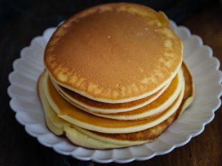 15、香蕉松饼,完成，可以开吃啦。