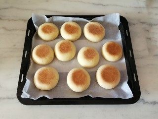 14、豆沙小面饼,烤好了  