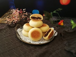 16、豆沙小面饼,切开看看吧  香香哒