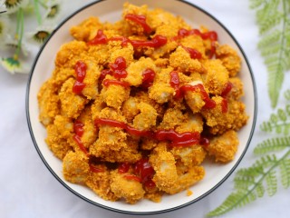 21、狂甩肯德基几条街的劲爆鸡米花,小朋友的最爱。