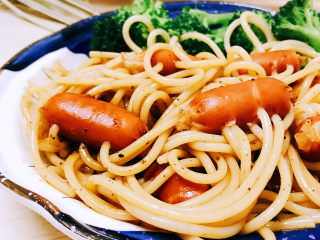 12、黑胡椒意大利面,成品图