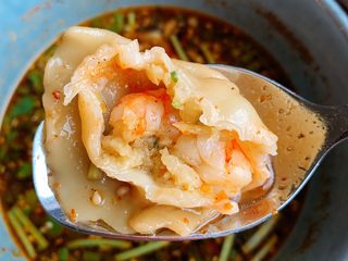 15、酸汤水饺,好好吃????