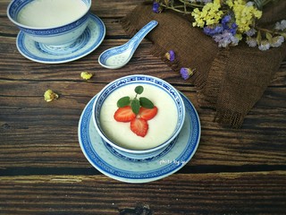 15、双皮奶(懒人版),成品。