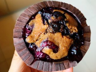 13、蓝莓麦芬蛋糕,真的会爆浆哦