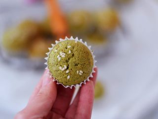 15、抹茶小蛋糕,图四