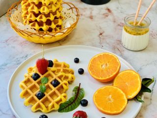 29、胡萝卜华夫饼,美美的早餐、下午茶☕️都OK