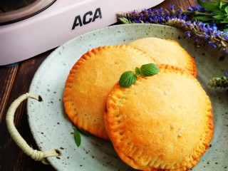 15、全麦烤馅饼,成品图。