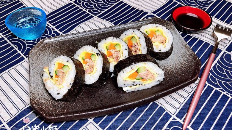 金枪鱼胚芽米寿司便当