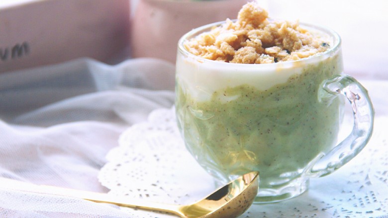 酸奶花样喝法奇异果酸奶