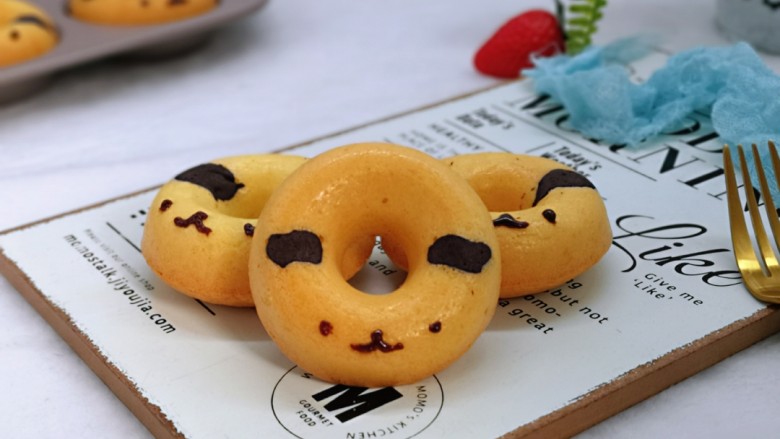 烘焙小白必做萌狗甜甜圈