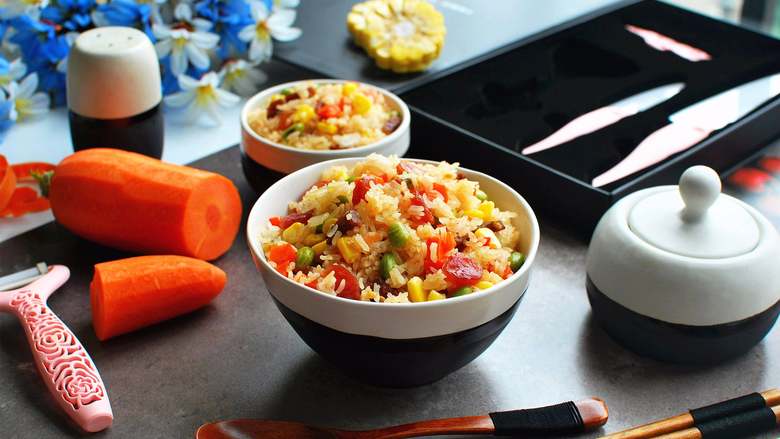 懒人饭一只番茄饭