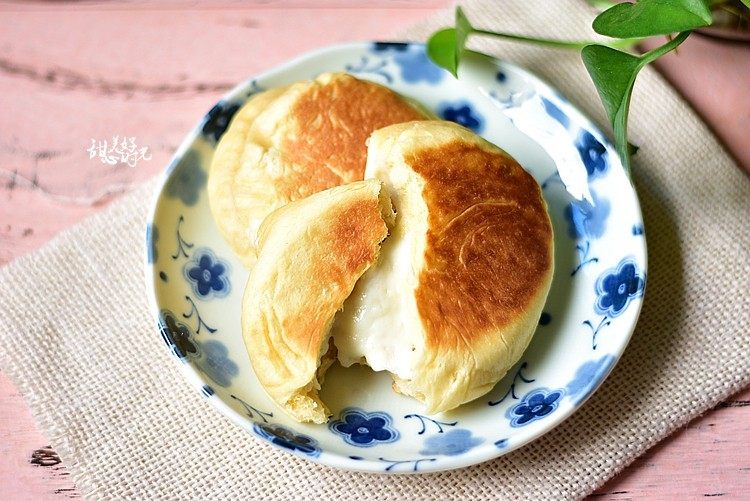爆浆乳酪面包平底锅版