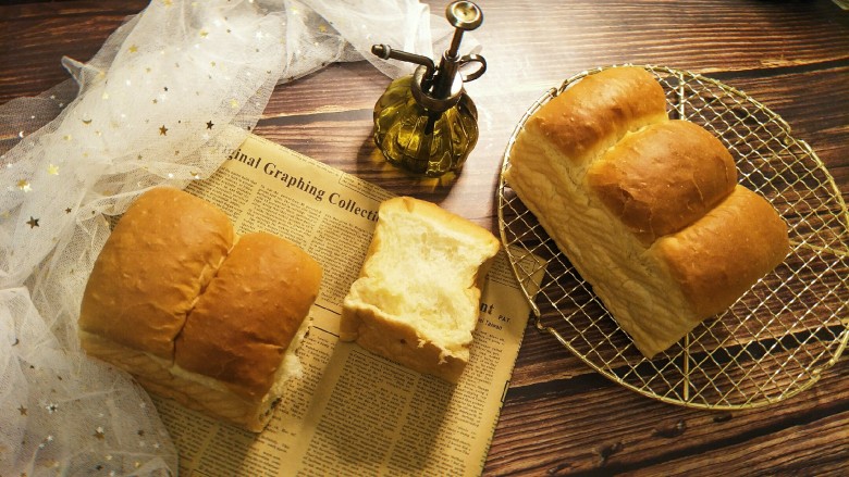 超软拉丝北海道土司2个