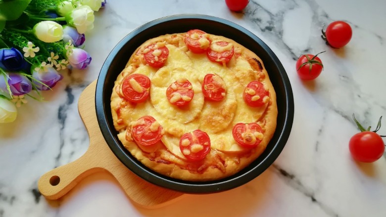 百变水果水果披萨