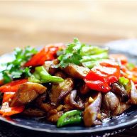 颜值超高的红烧蚝油紫茄子