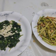 芹菜两吃清炒芹菜vs凉拌芹菜叶