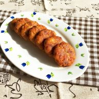 香煎肉末豆腐饼
