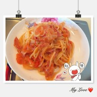 番茄火腿意面