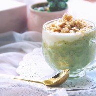 酸奶花样喝法奇异果酸奶