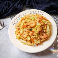 十味鲜虾鱼板面