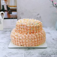 双层奶油蛋糕