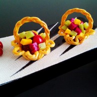 水果花篮面包